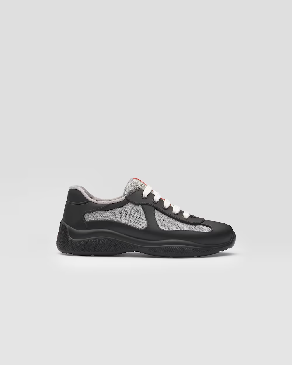 Prada America's Cup Soft rubber and bike fabric sneakers
